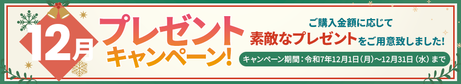 12月プレゼントキャンペーン