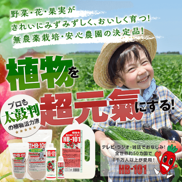 【フローラ】 天然植物活力液 HB-101 500cc HB101 新品
